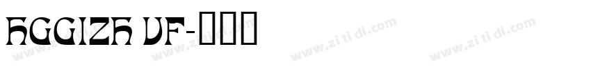 HGGIZH VF字体转换